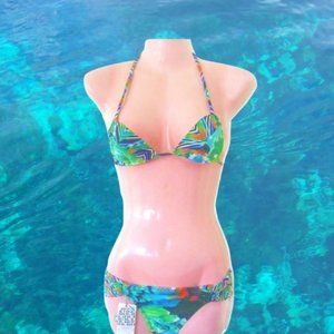 nwt bikini swimsuit brazillian exotic size small
